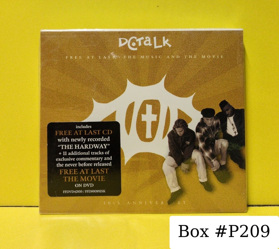 DC Talk - Free At Last • The Music And The Movie - 2002 - FFD80089 - New - Sealed - CDs - CD/DVD Set - Reissue - Limited Edition