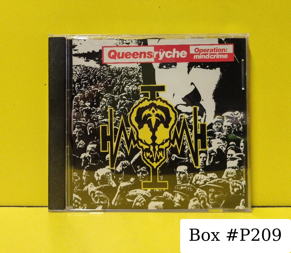 Queensrÿche - Operation: Mindcrime - 1988 - CDP-548640 - Used - VG++ - CDs - Club Edition