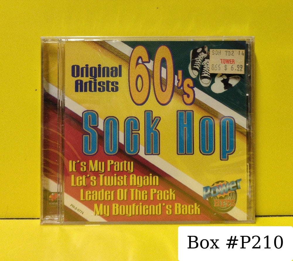 Various - Original 60's Sock Hop - 1988 - PH-2 5774 - New - Sealed - CDs - Canadian Import