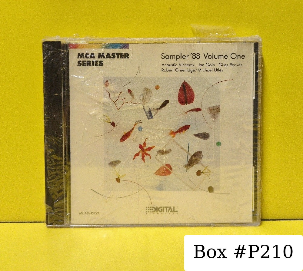 Various - Sampler '88 Volume One - 1988 - MCAD-42129 - New - Sealed - CDs