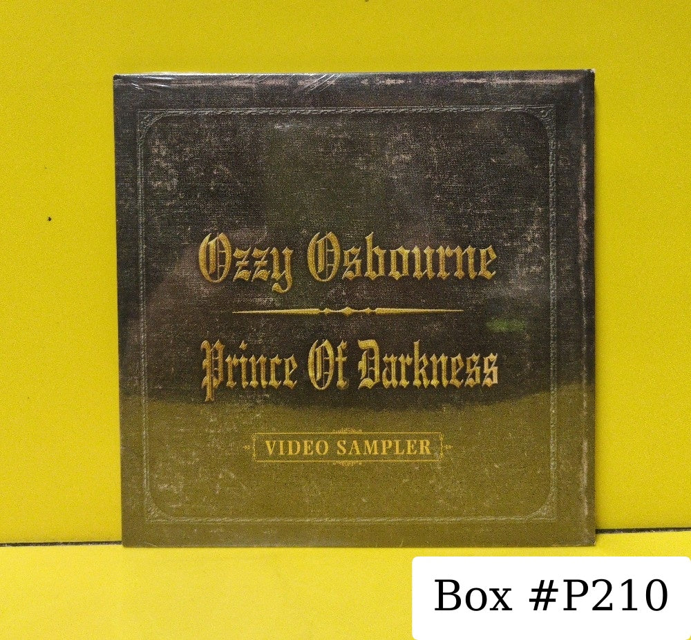 Ozzy Osbourne - Prince Of Darkness Video Sampler - 2007 - New - Sealed - DVDs & Blu-Rays - Promo