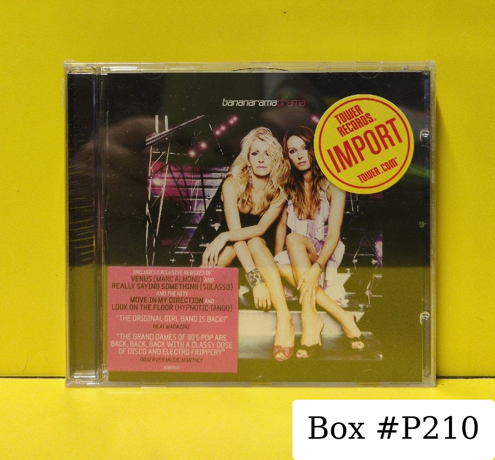 Bananarama - Drama - 2005 - AG003CD - New - Sealed - CDs - European Import