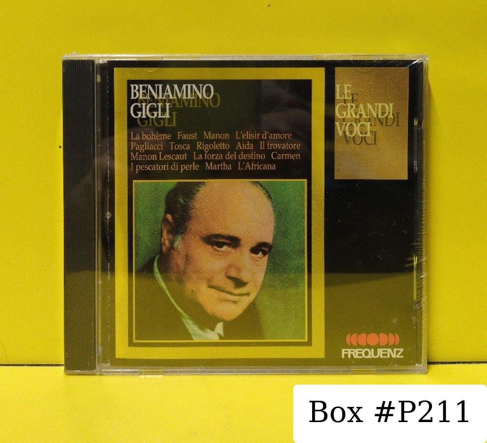 Beniamino Gigli - Le Grandi Voci - 1990 - 046-005 - New - Sealed - CDs - Italy Import