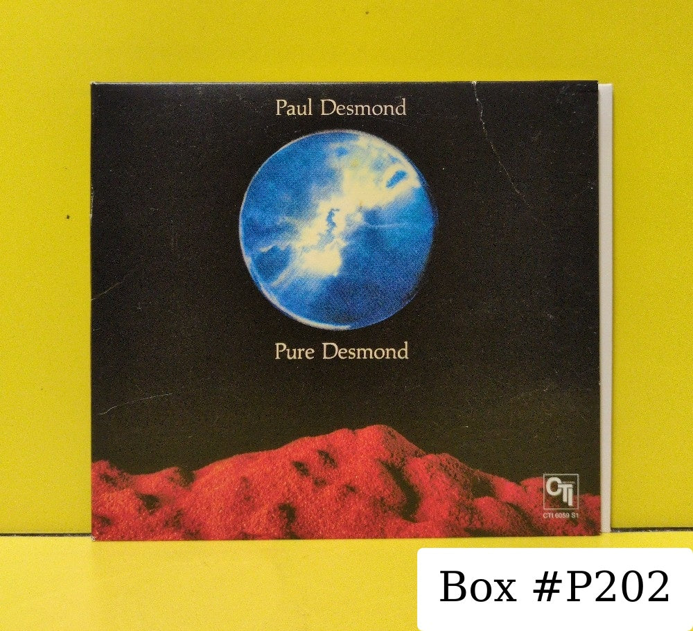 Paul Desmond - Pure Desmond - 2011 - 88697 80378 2 - Used - EX - CDs