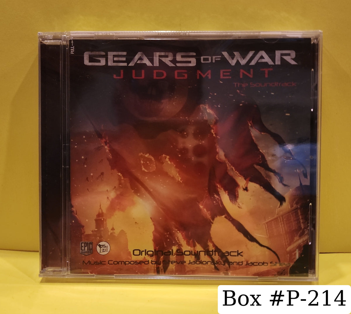 Steve Jablonsky And Jacob Shea - Gears Of War: Judgment - 2013 - SE-3053-2 New - Sealed - CDs