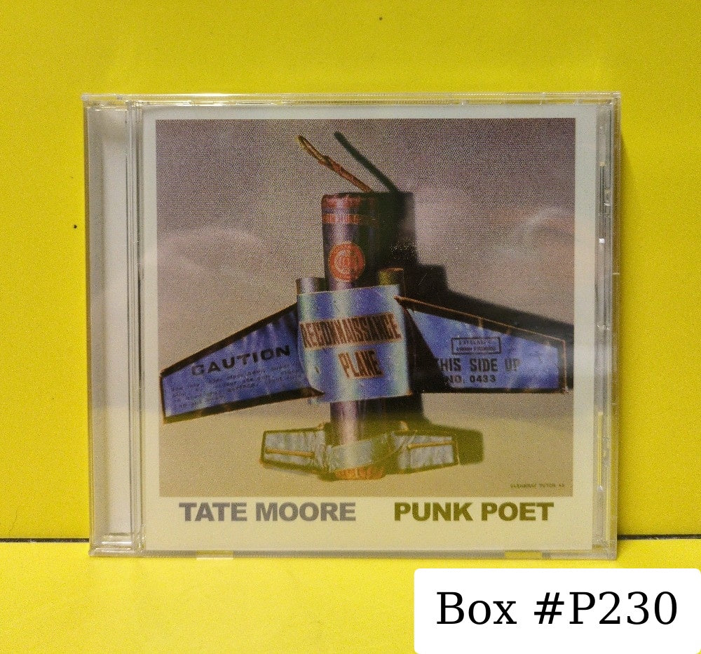 Tate Moore - Punk Poet - 2006 - TNR1010 - New - Sealed - CDs