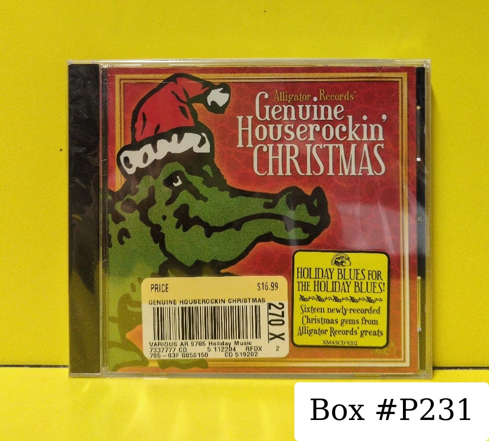 Various - Genuine Houserockin' Christmas - 2003 - XMAS 9202 - New - Sealed - CDs