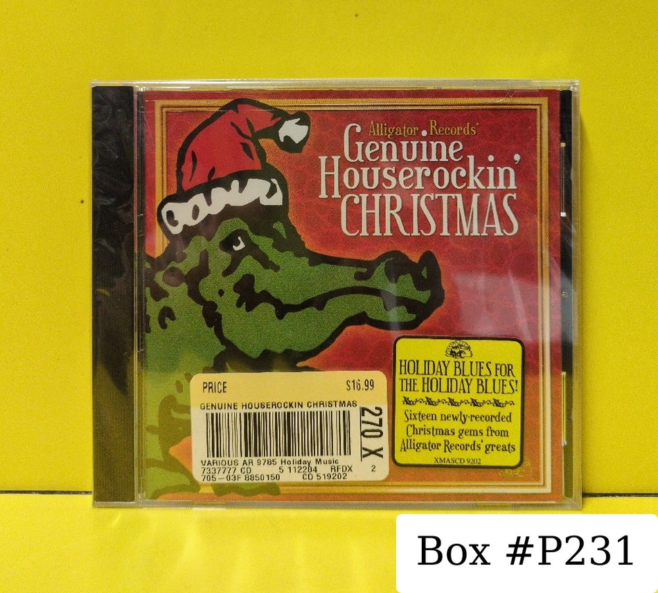 Various - Genuine Houserockin' Christmas - 2003 - XMAS 9202 - New - Sealed - CDs