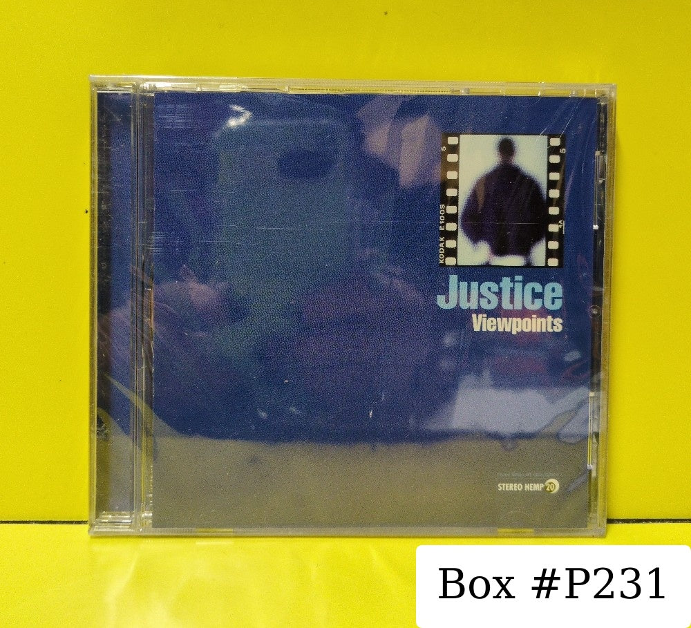 Justice - Viewpoints - 1998 - HEMP 20 - New - Sealed - CDs - UK Import