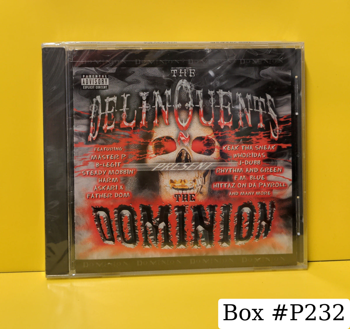The Delinquents - The Dominion - 2001 - 4321-2 New - Sealed - CDs