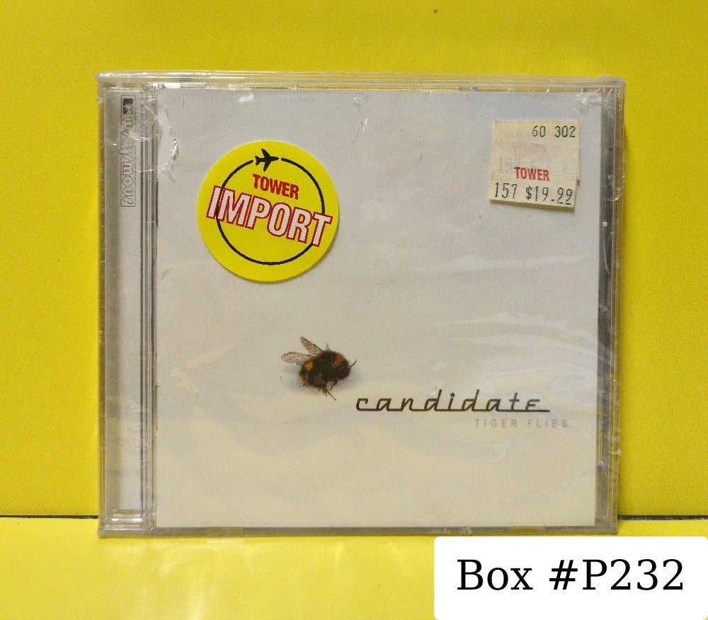 Candidate - Tiger Flies - 2001 - STORM 012CD - New - Sealed - CDs - UK Import