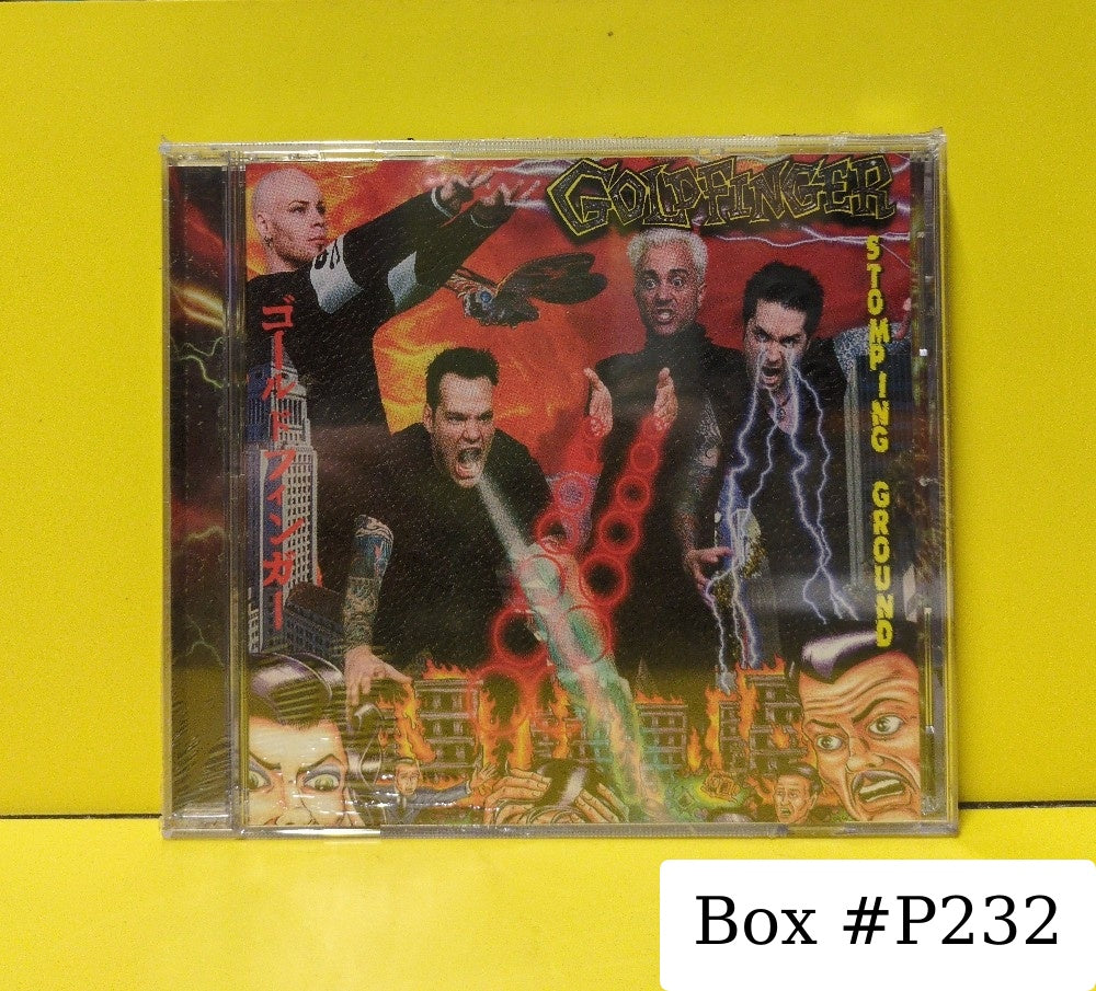 Goldfinger - Stomping Ground - 2000 - 012157613-2 - New - Sealed - CDs - Edited Version - Enhanced