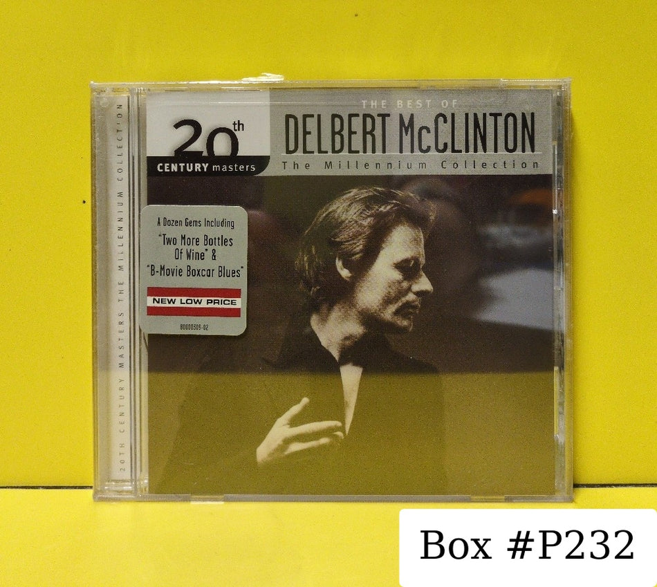Delbert McClinton - The Best Of Delbert McClinton - 2003 - B0000309-02 - New - Sealed - CDs - Remastered