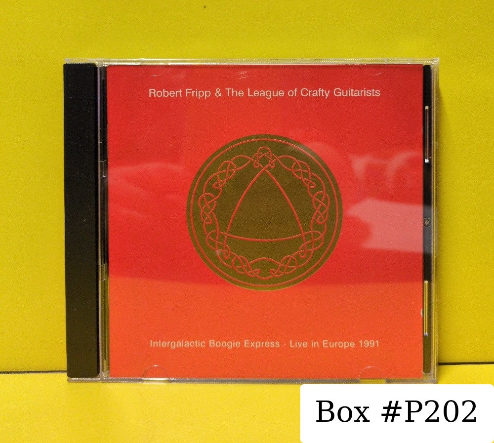 Robert Fripp & The League Of Crafty Guitarists - Intergalactic Boogie Express - Live In Europe 1991 - 1995 - DGM 9502 - Used - EX - CDs