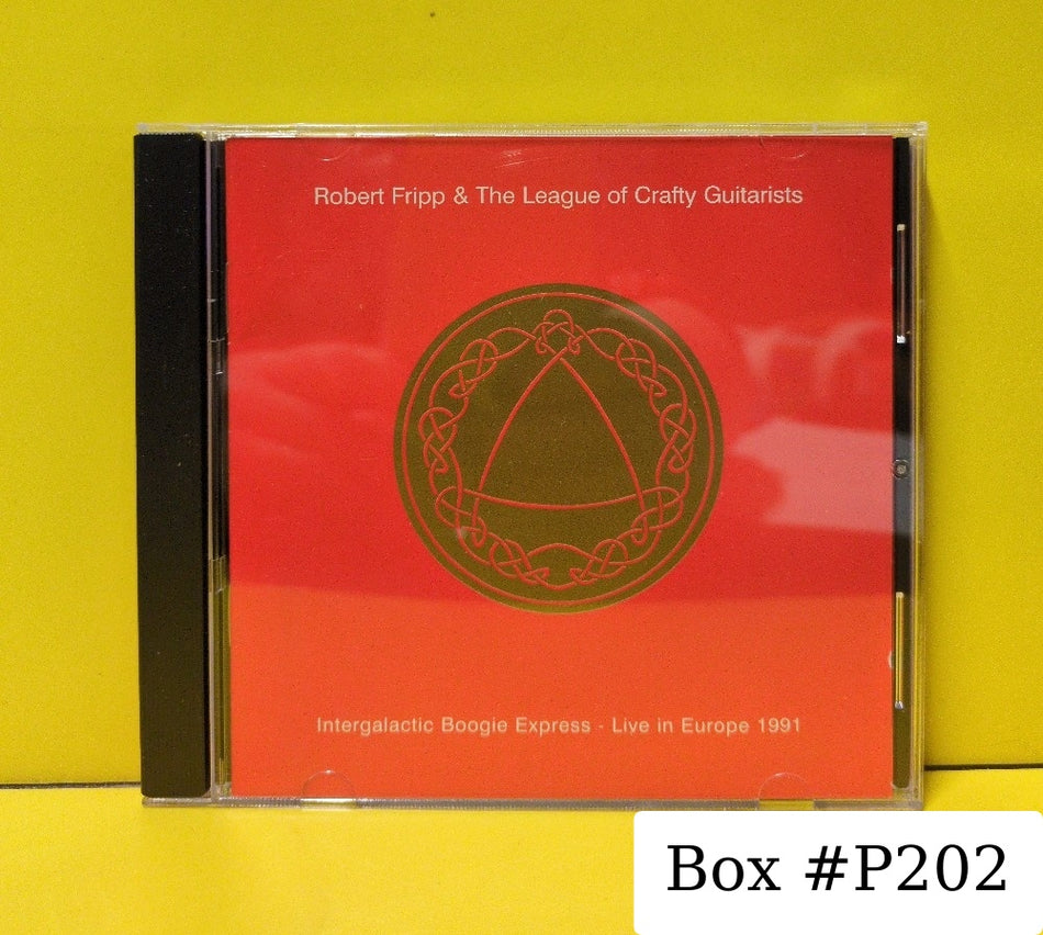 Robert Fripp & The League Of Crafty Guitarists - Intergalactic Boogie Express - Live In Europe 1991 - 1995 - DGM 9502 - Used - EX - CDs