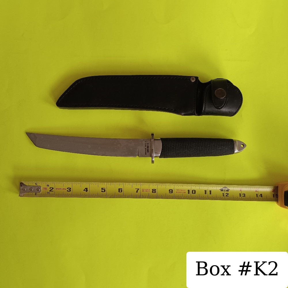 Vintage Cold Steel Inc JAPAN Magnum Tanto II SAN MAI 13 in Fixed Blade Knife