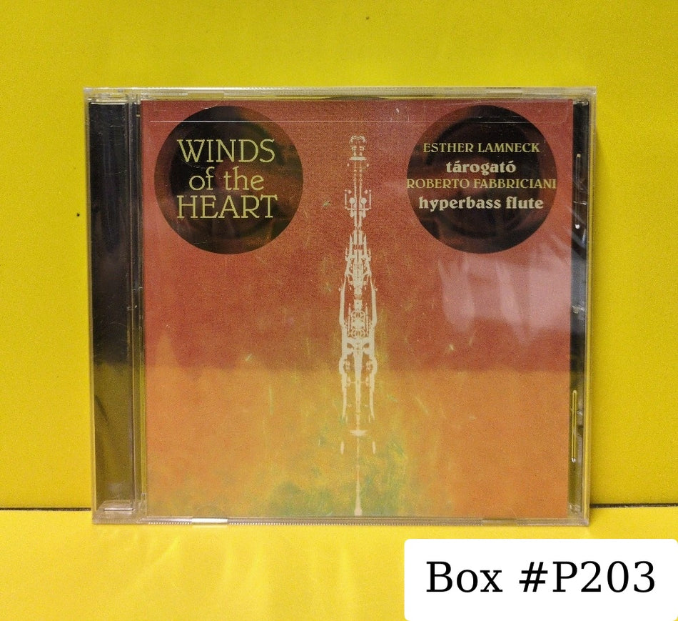 Esther Lamneck, Roberto Fabbriciani - Winds Of The Heart - 2010 - innova 239 - New - Sealed - CDs