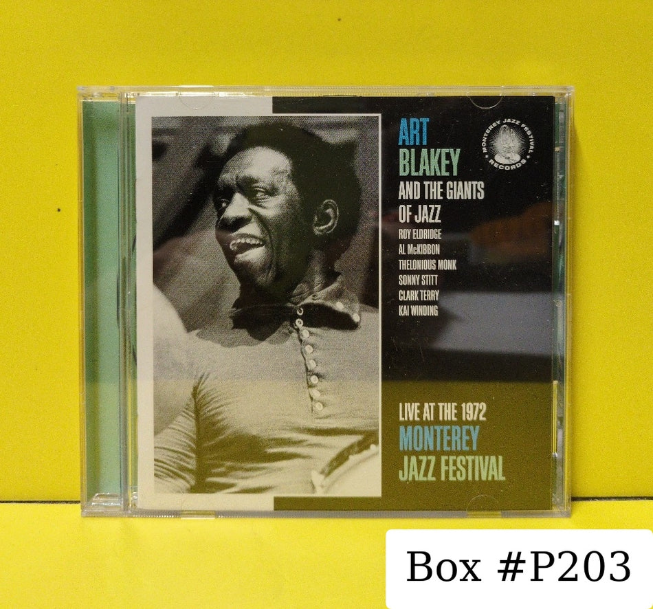 Art Blakey And The Giants Of Jazz - Live At The 1972 Monterey Jazz Festival - 2008 - MJFR-30882 - Used - EX - CDs