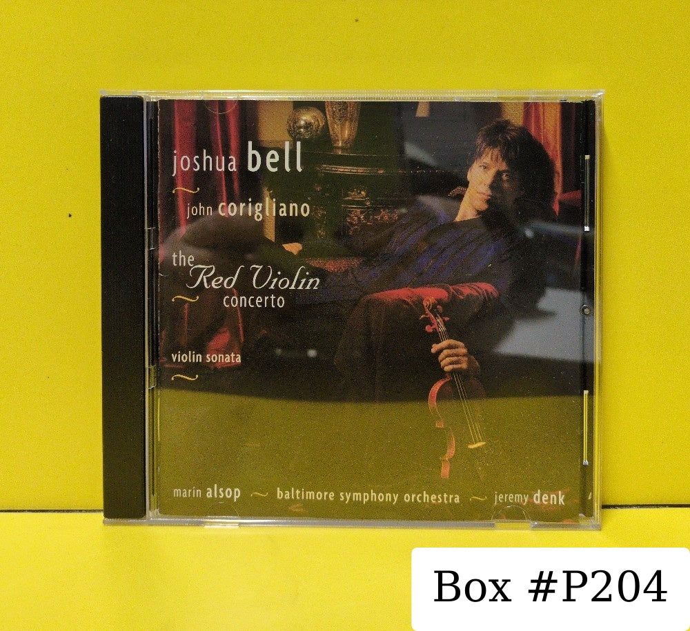 John Corigliano, Joshua Bell, Jeremy Denk, Marin Alsop, Baltimore Symphony Orchestra - The Red Violin Concerto - 2007 - 82876 88060 2 - Used - EX - CDs
