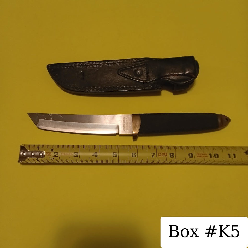 Vintage Cold Steel Inc JAPAN Master Tanto SAN MAI 11 in Fixed Blade Knife