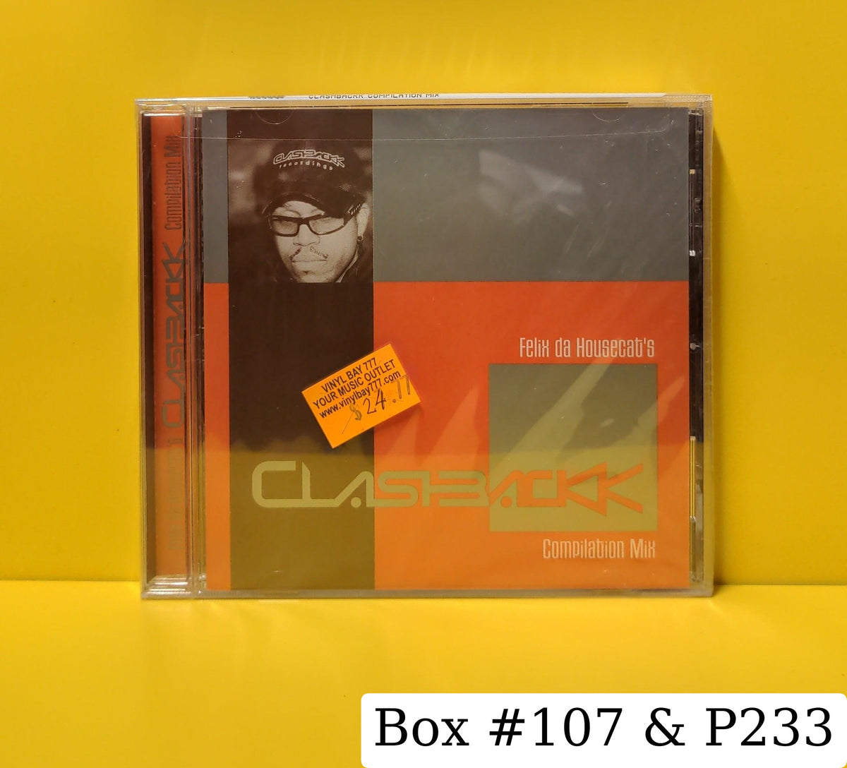 Felix Da Housecat's - Clashbackk Compilation Mix - 1997 - 6293-2 New - Sealed - CDs