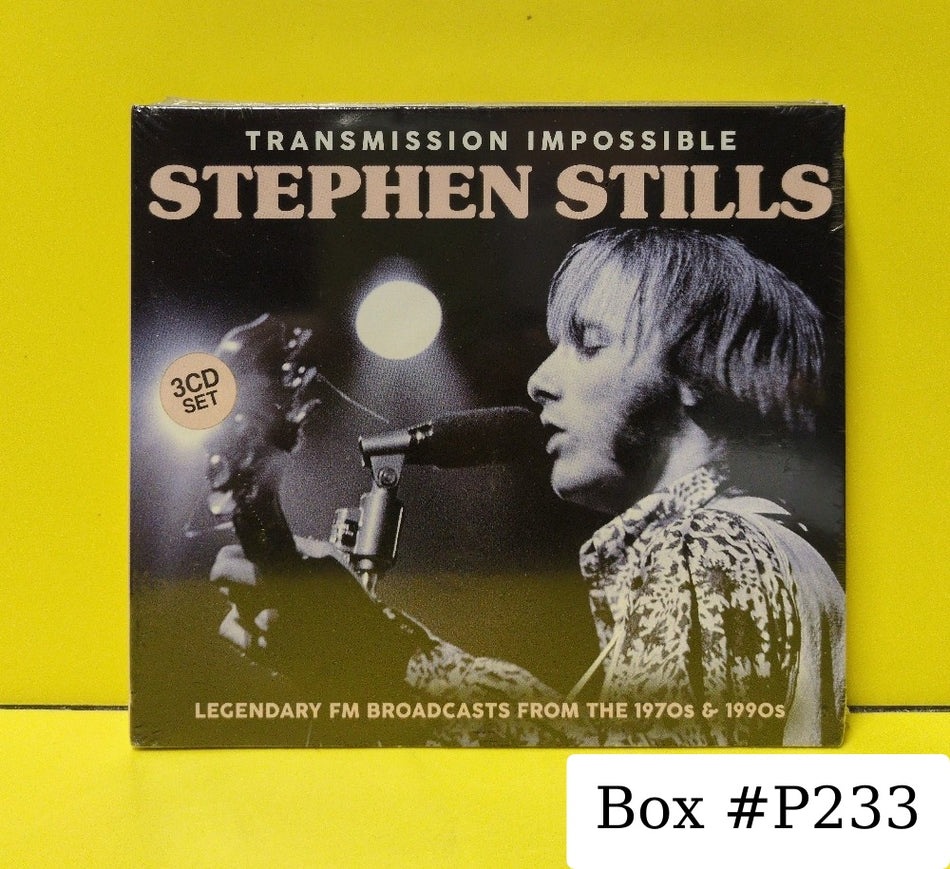 Stephen Stills - Transmission Impossible - 2017 - ETTB078 - New - Sealed - CDs - 3xCD Set - Unofficial Release