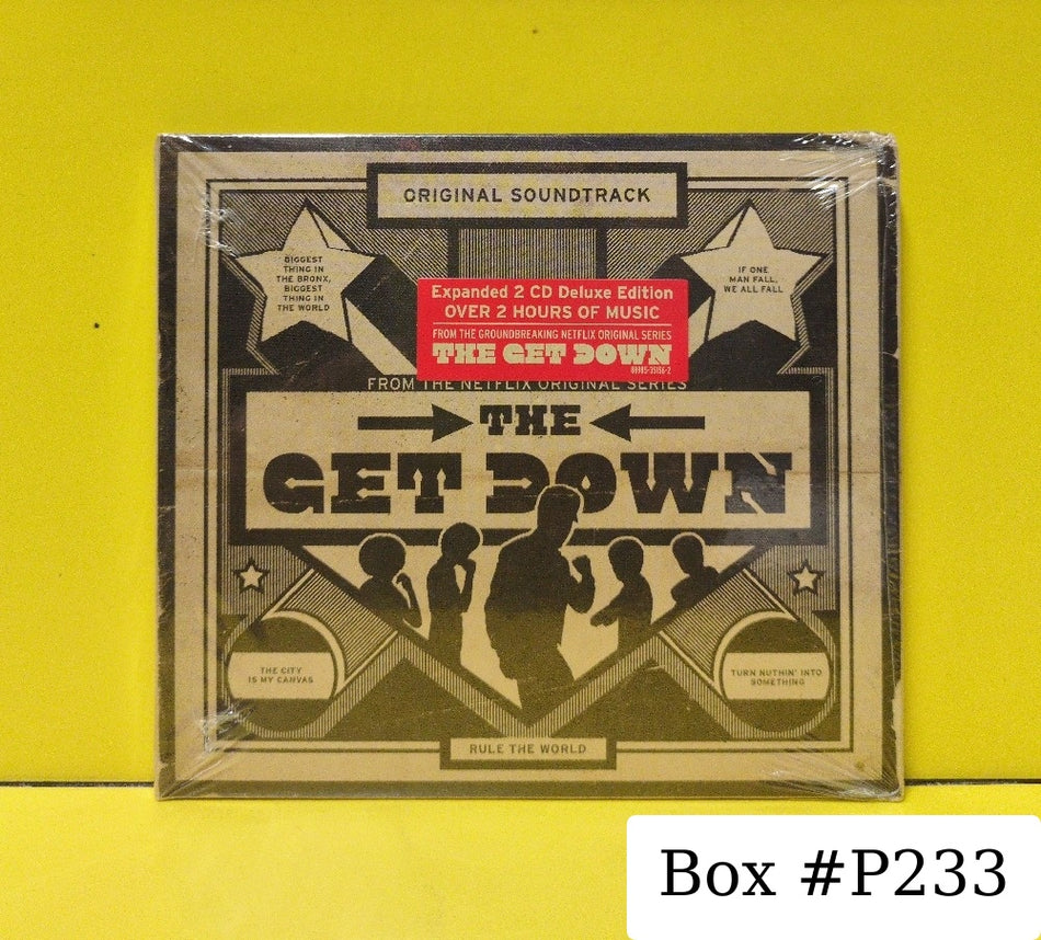 Various - The Get Down (Original Soundtrack From The Netflix Original Series) - 2016 - 88985-35156-2 - New - Sealed - CDs - 2xCD Set - Deluxe Edition