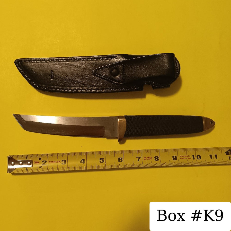 Vintage Cold Steel Inc JAPAN Master Tanto SAN MAI 11 in Fixed Blade Knife