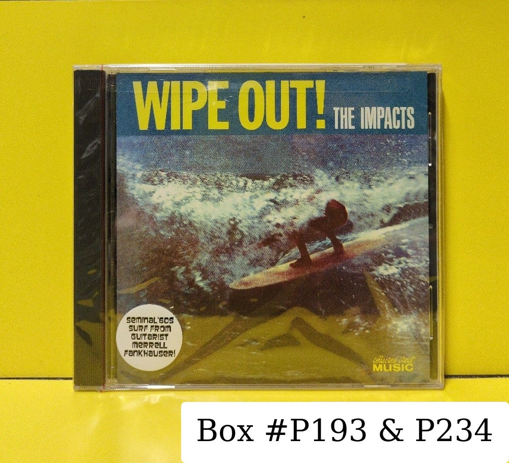 The Impacts - Wipe Out! - 2005 - CCM-525 - New - Sealed - CDs