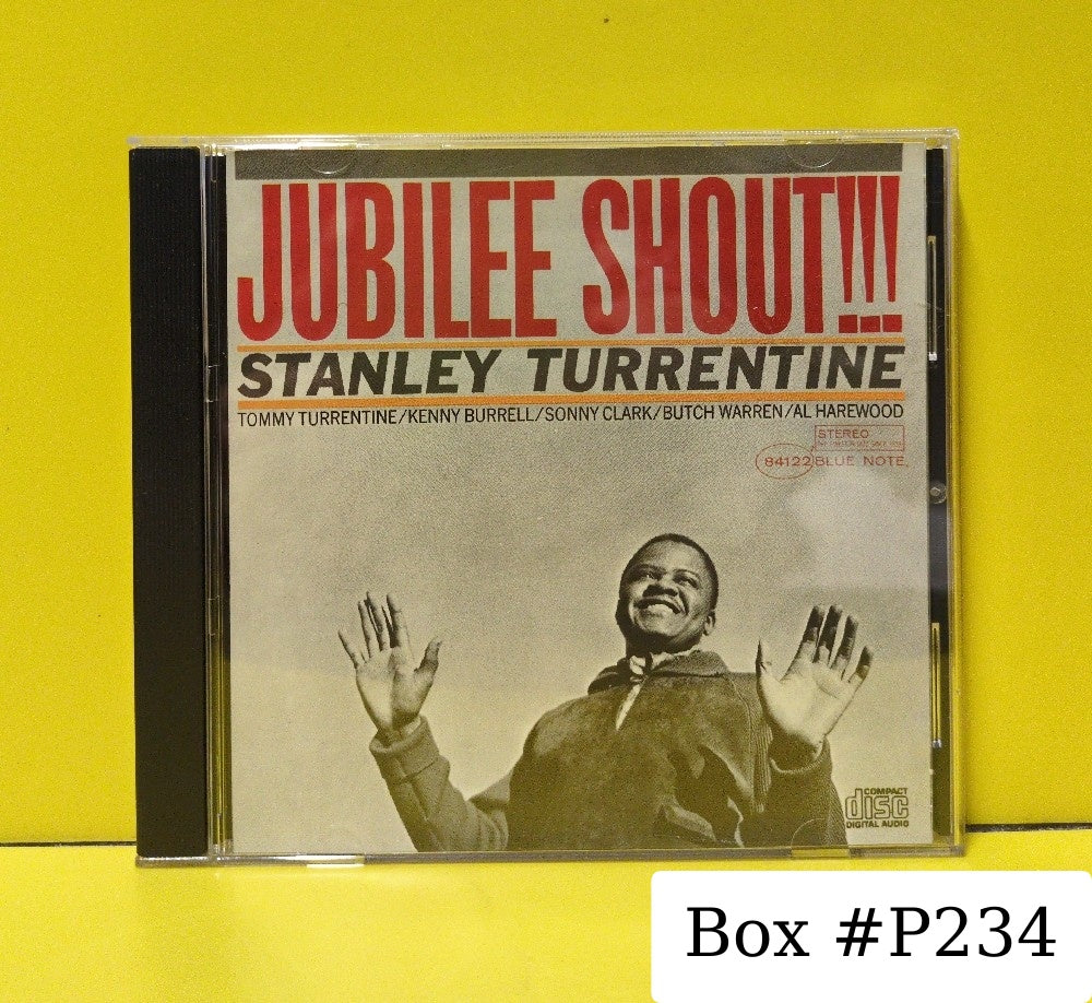 Stanley Turrentine - Jubilee Shout!!! - 1988 - CDP 7 84122 2 - Used - EX - CDs