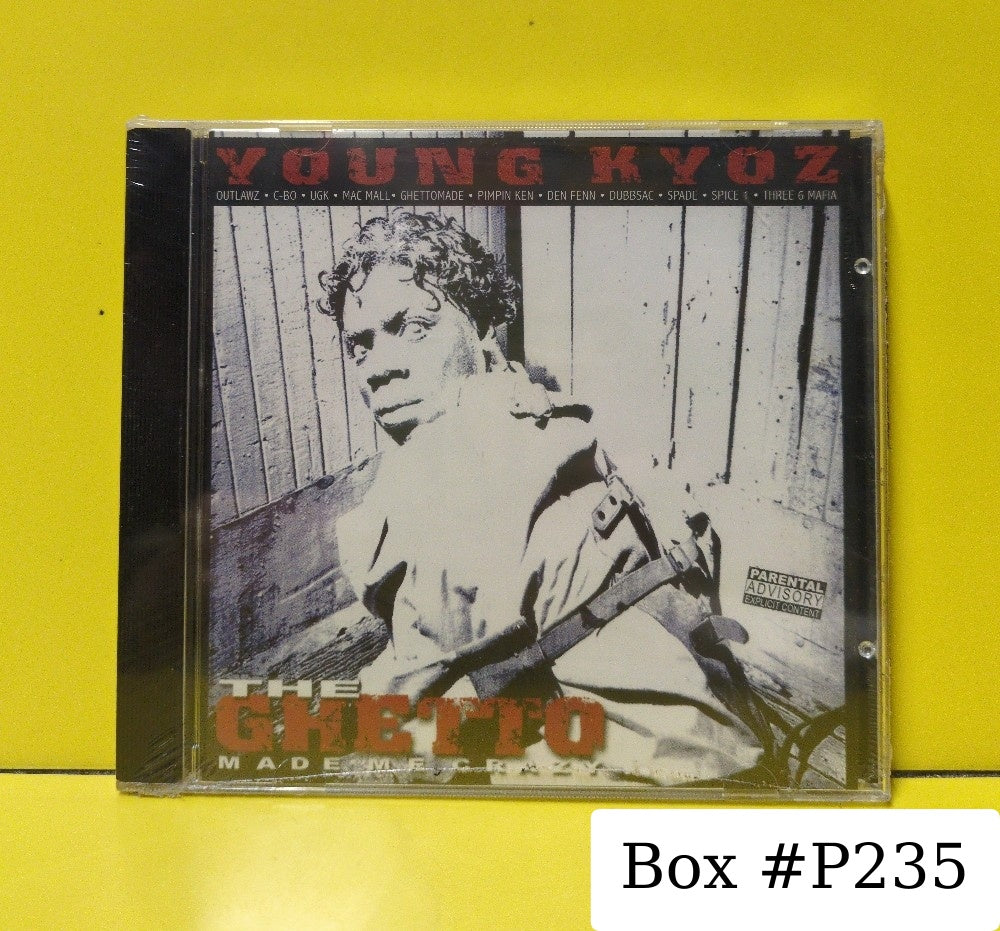 Young Kyoz - The Ghetto Made Me Crazy - 2000 - HVY-9105 - New - Sealed - CDs