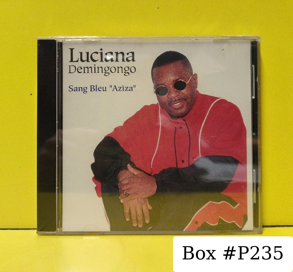 Luciana Demingongo - Sang Bleu "Aziza" - 1996 - IMA-1001 - New - Sealed - CDs