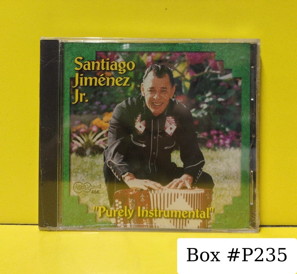 Santiago Jimenez, Jr. - Purely Instrumental - 1998 - CD-466 - New - Sealed - CDs