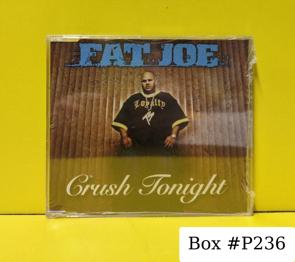 Fat Joe - Crush Tonight - 2002 - AT0142CD - New - Sealed - CDs - CD Single - Enhanced - European Import