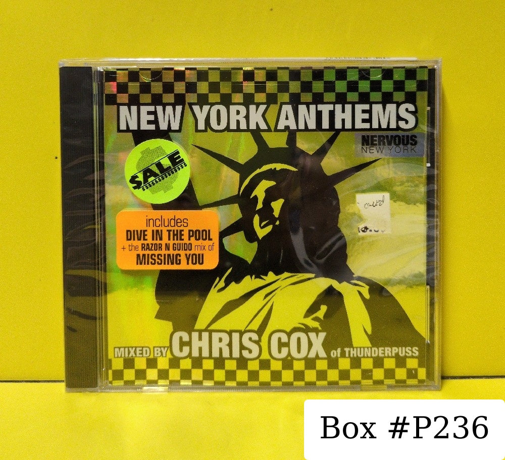 Various - New York Anthems - 2000 - NRV 20465-2 - New - Sealed - CDs