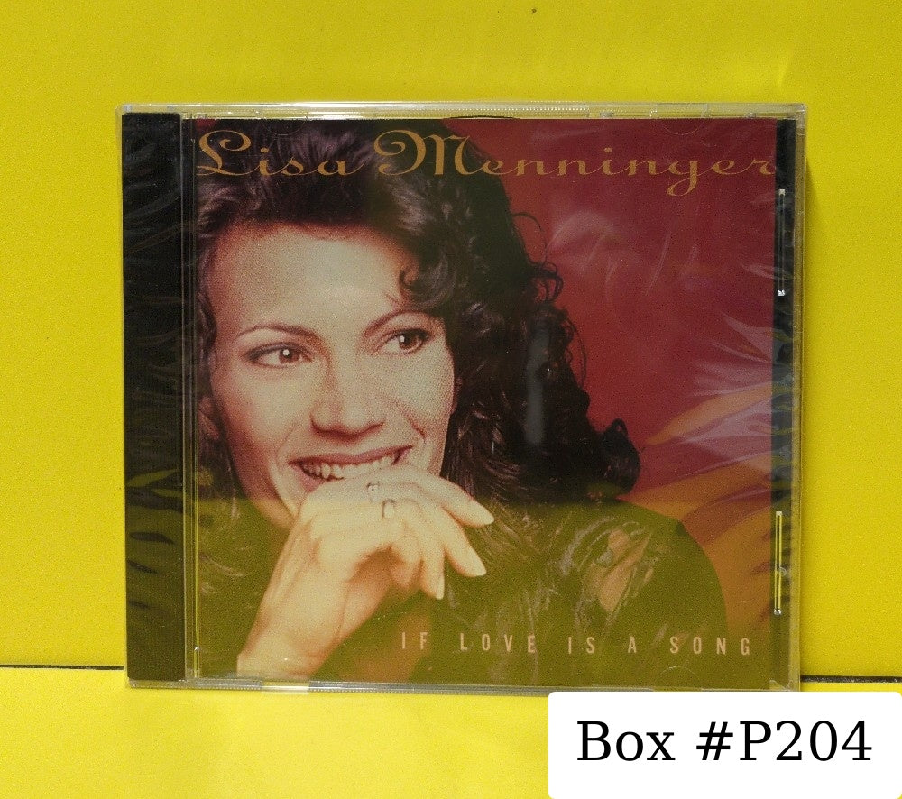 Lisa Menninger - If Love Is A Song - THM001 - New - Sealed - CDs - Canadian Import