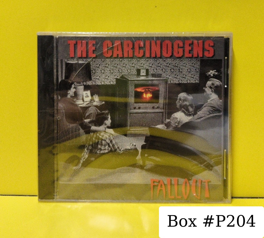 The Carcinogens - Fallout - 1998 - New - Sealed - CDs