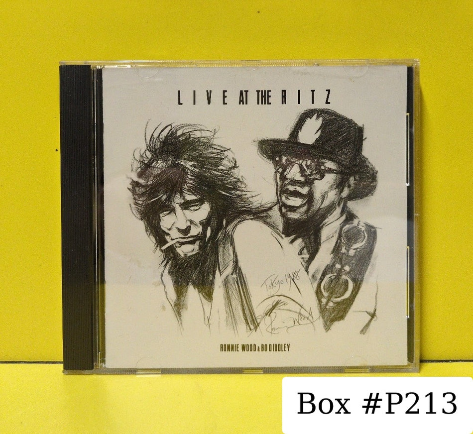 Ronnie Wood, Bo Diddley - Live At The Ritz - 1988 - VDPZ-1329 - Used - EX - CDs - Japan Import
