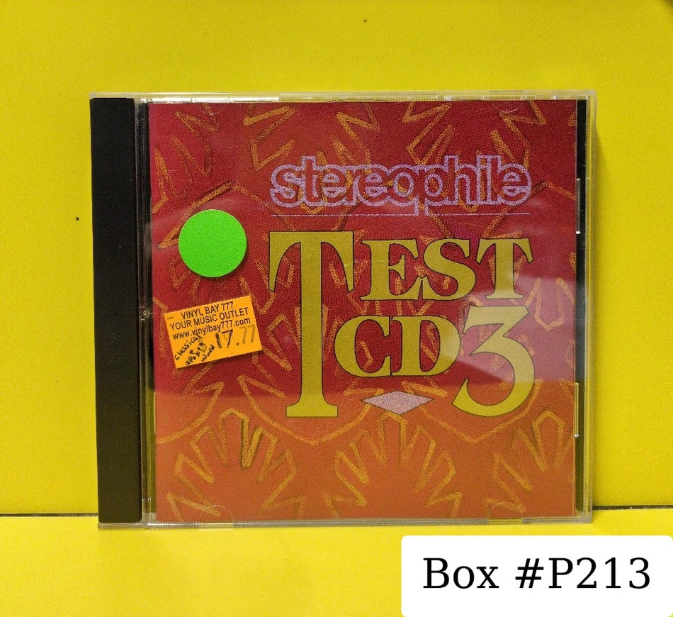 Various - Stereophile Test CD 3 - 1995 - STPH 006-2 - Used - EX - CDs