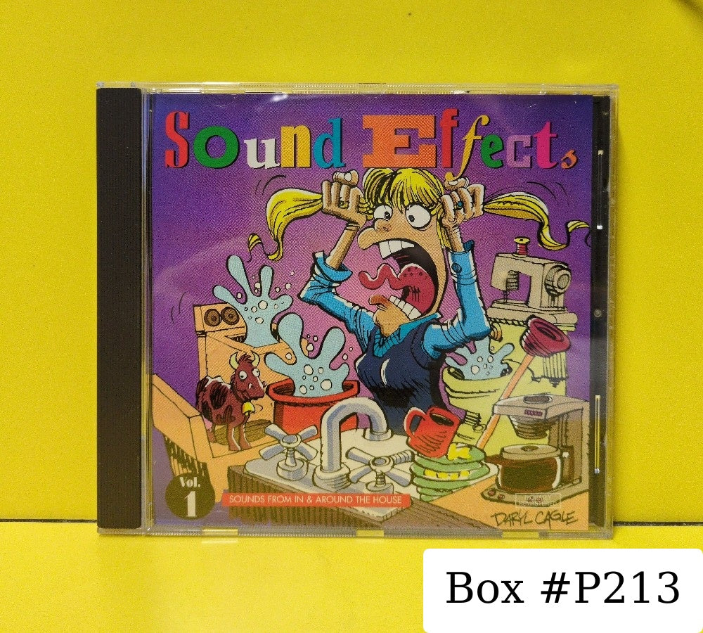 Various - Sound Effects Volume 1: Sounds From In & Around The House - 1995 - #64770-2 - Used - EX - CDs - Germany Import