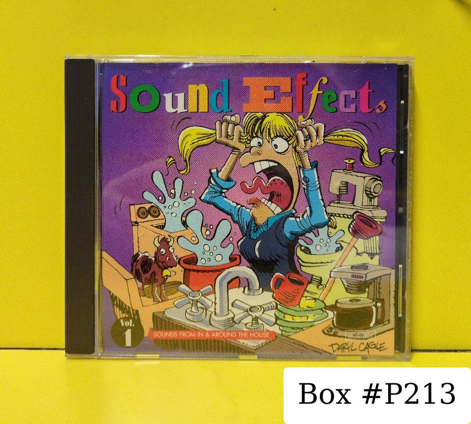 Various - Sound Effects Volume 1: Sounds From In & Around The House - 1995 - #64770-2 - Used - EX - CDs - Germany Import