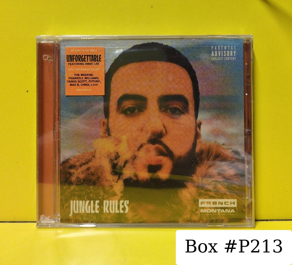 French Montana - Jungle Rules - 2017 - 88985446672 - New - Sealed - CDs