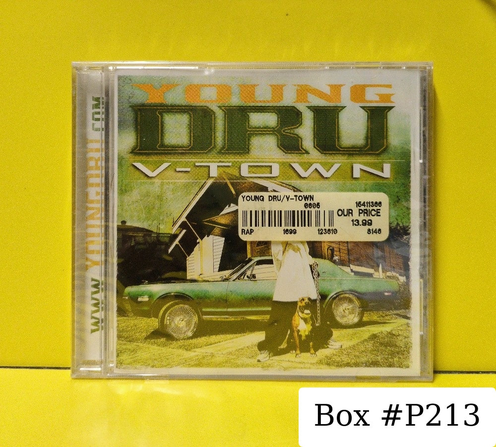 Young Dru - V-Town - 2005 - FTO-4041 - New - Sealed - CDs