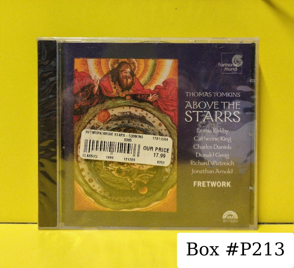 Thomas Tomkins • Fretwork - Above The Starrs - 2003 - HMU 907320 - New - Sealed - CDs