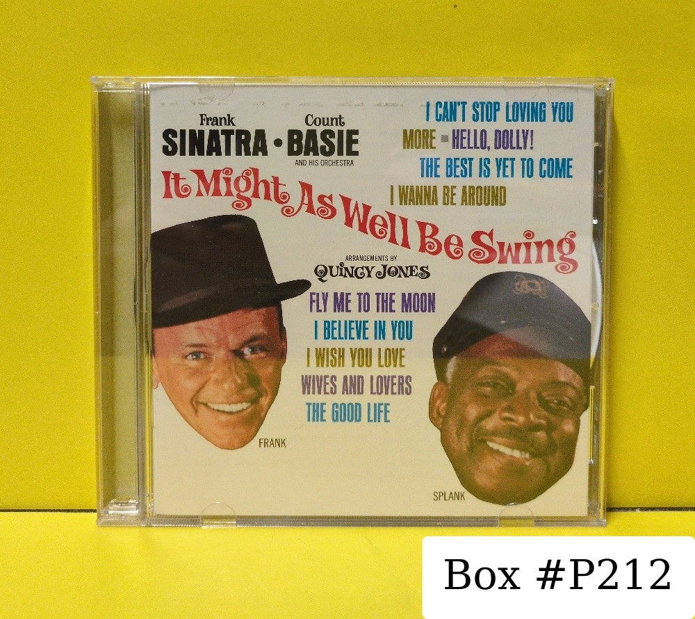 Frank Sinatra • Count Basie And His Orchestra - It Might As Well Be Swing - 2014 - B0020119-02 - Used - EX - CDs - Reissue