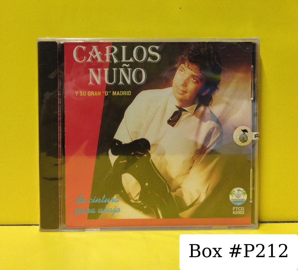 Carlos Nuño Y Su Gran "D" Madrid - De Cintura Para Abajo - 1994 - FTCD-42002 - New - Sealed - CDs