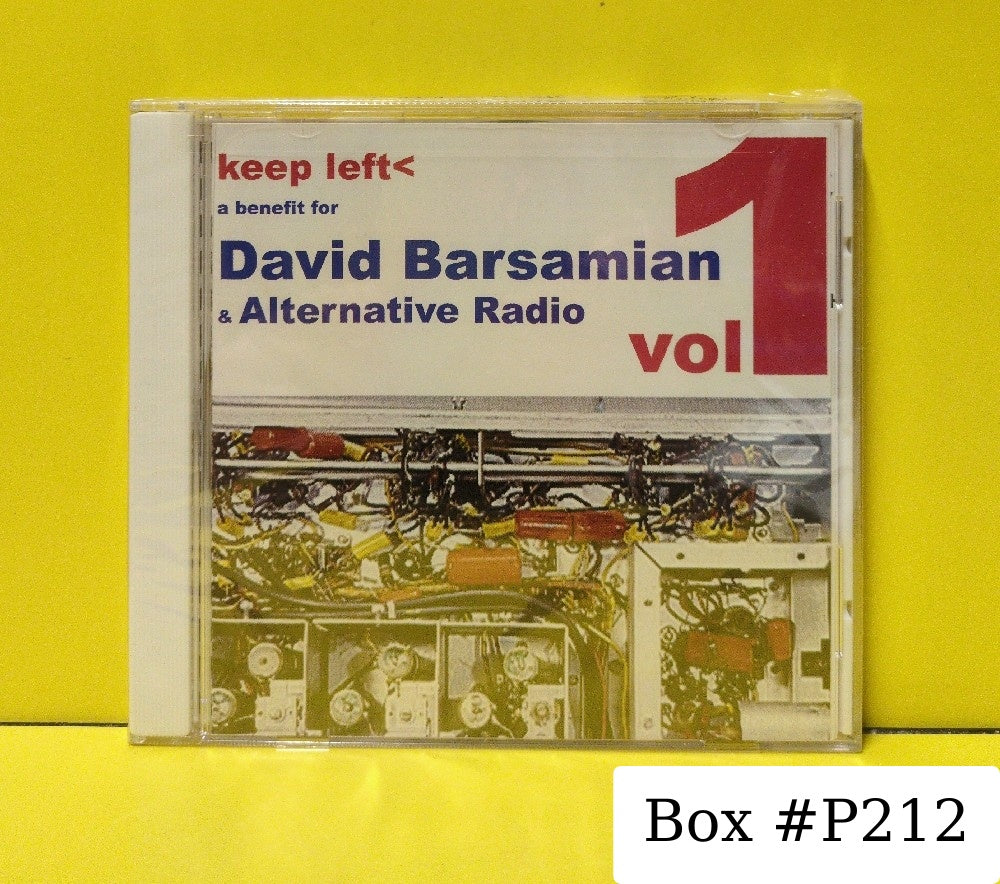 Various - Keep Left Vol. 1: A Benefit For David Barsamian & Alternative Radio - 2000 - ace010 - New - Sealed - CDs