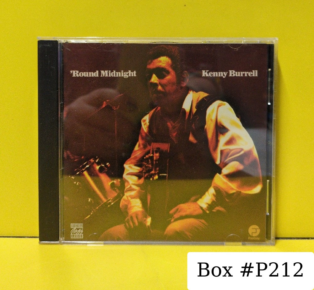 Kenny Burrell - 'Round Midnight - 1998 - OJCCD-990-2 - Used - EX - CDs - Reissue - Remastered