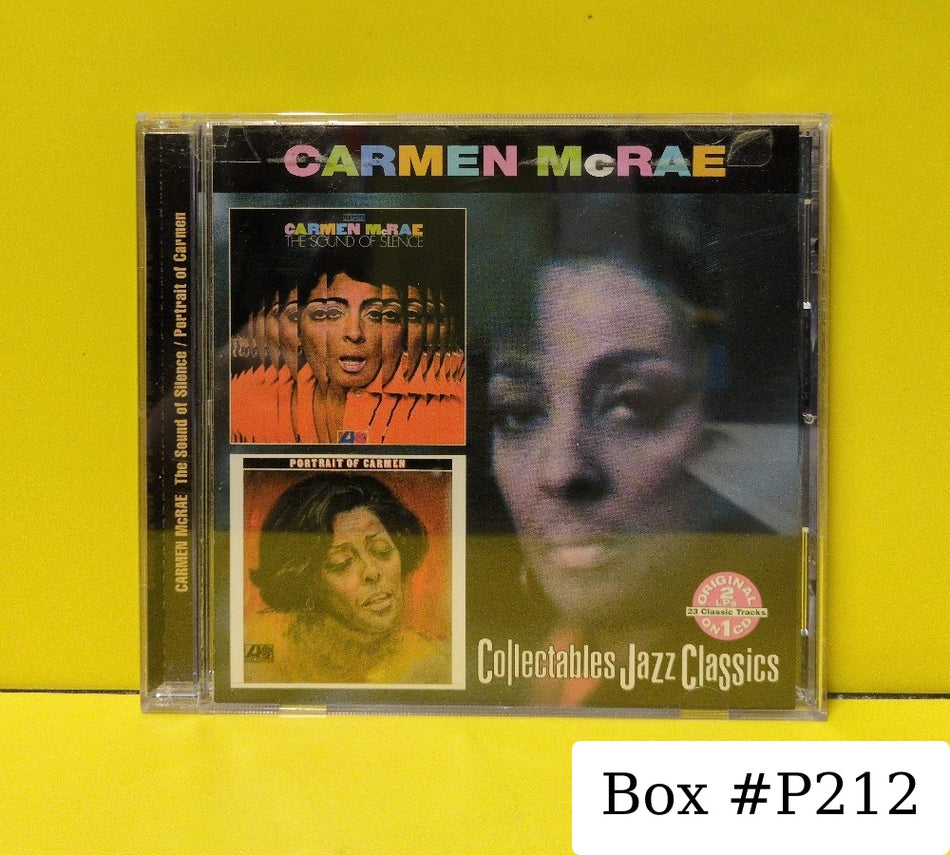 Carmen McRae - The Sound Of Silence / Portrait Of Carmen - 2001 - COL CD 6835 - Used - EX - CDs - Misprint