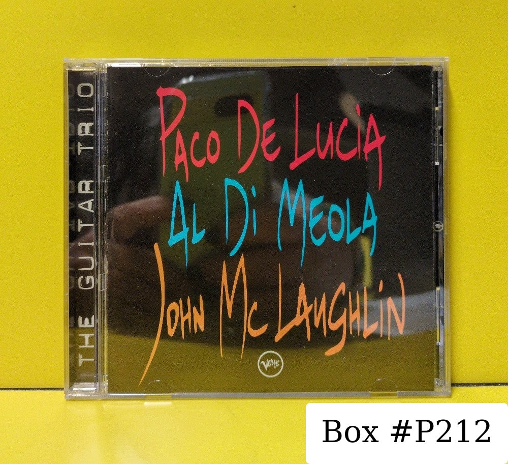 Paco De Lucía, Al Di Meola, John McLaughlin - The Guitar Trio - 1996 - 314 533 215-2 - Used - EX - CDs